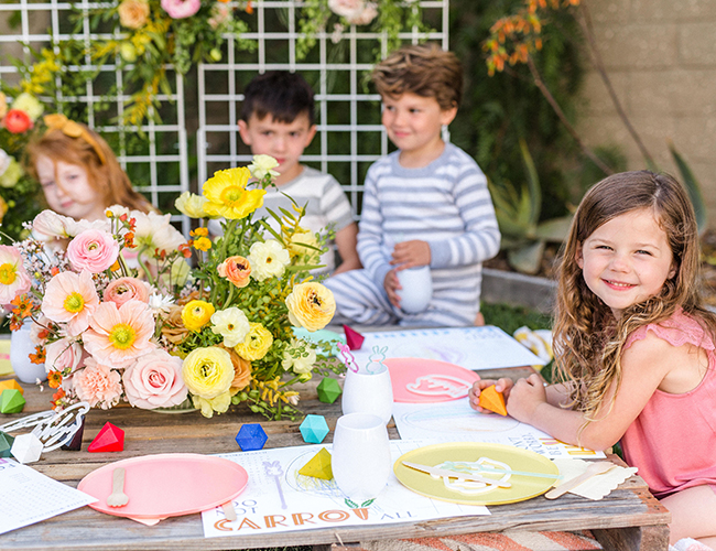 Kids Easter Egg Dying Party, Easter Egg Dying