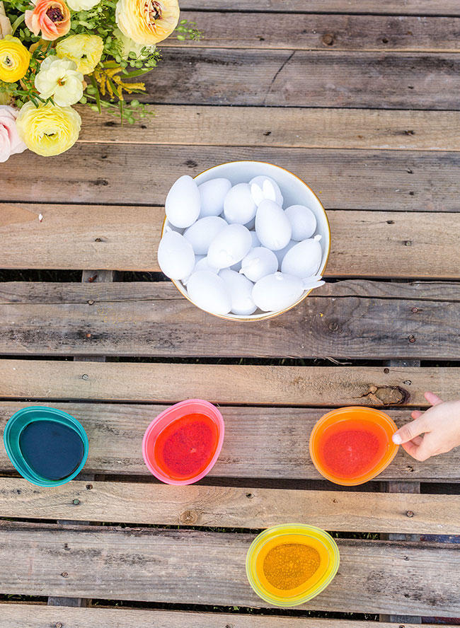 Kids Easter Egg Dying Party, Easter Egg Dying