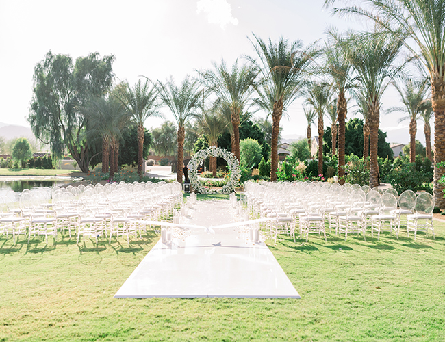 Modern Destination Wedding in Palm Springs