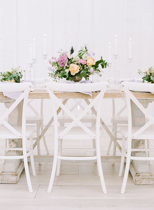 The Nest at Ruth Farms, Pastel Wedding