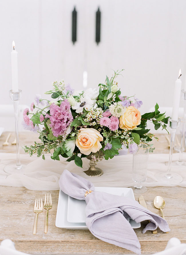 The Nest at Ruth Farms, Pastel Wedding