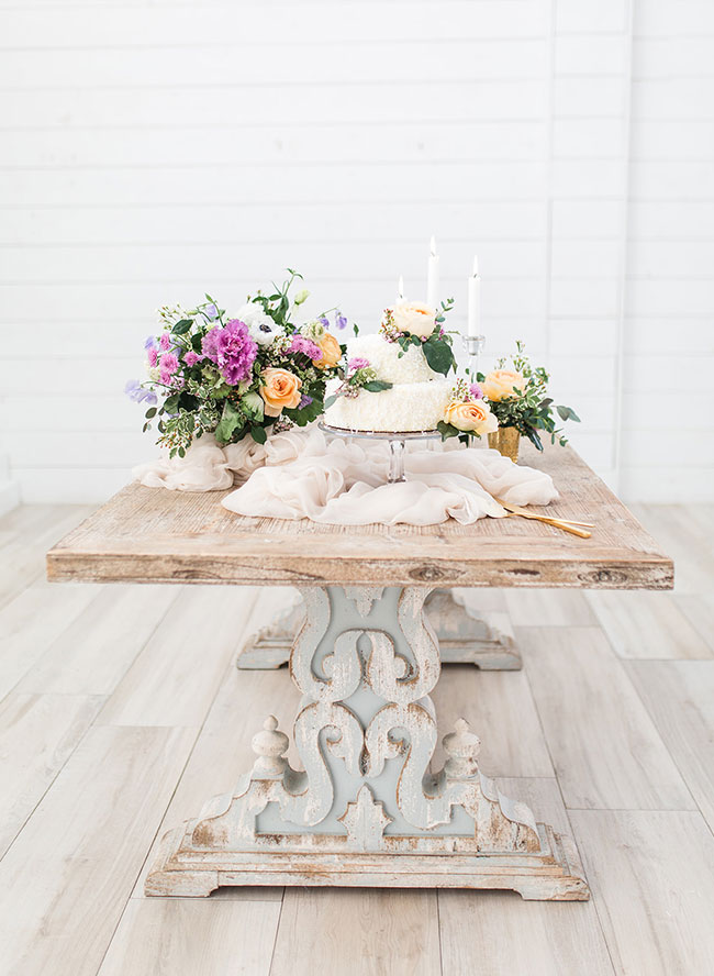 The Nest at Ruth Farms, Pastel Wedding