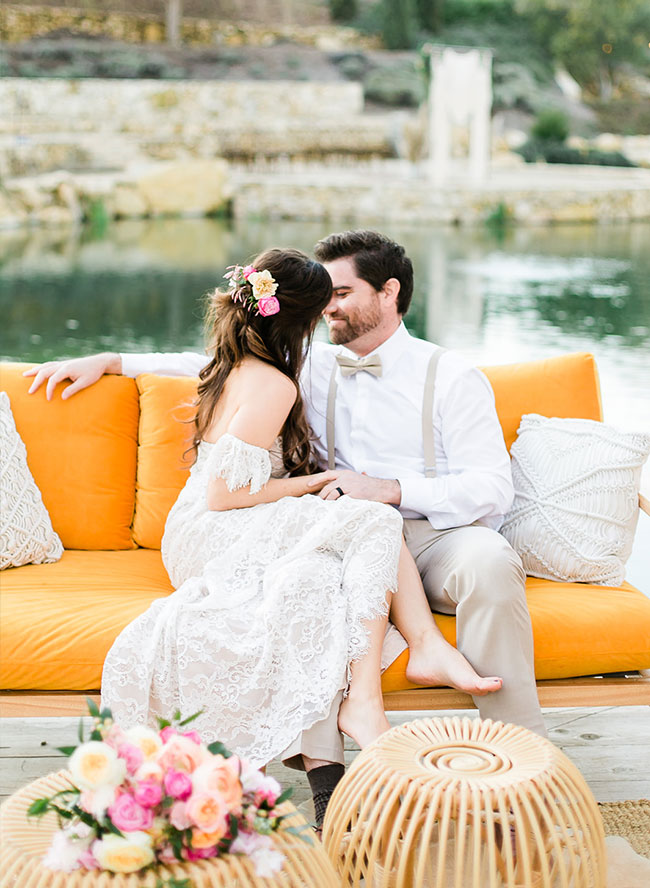 Sunset Wedding, Boho Wedding