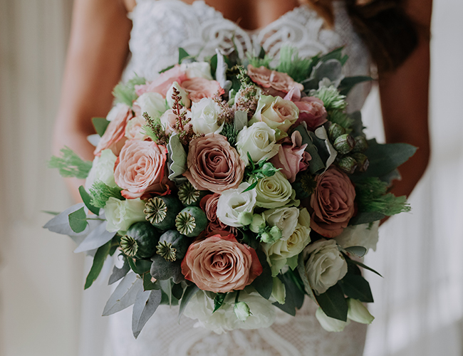 White and Green Wedding, Wedding in Melbourne