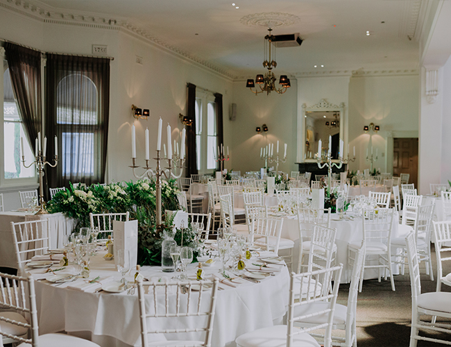 White and Green Wedding, Wedding in Melbourne