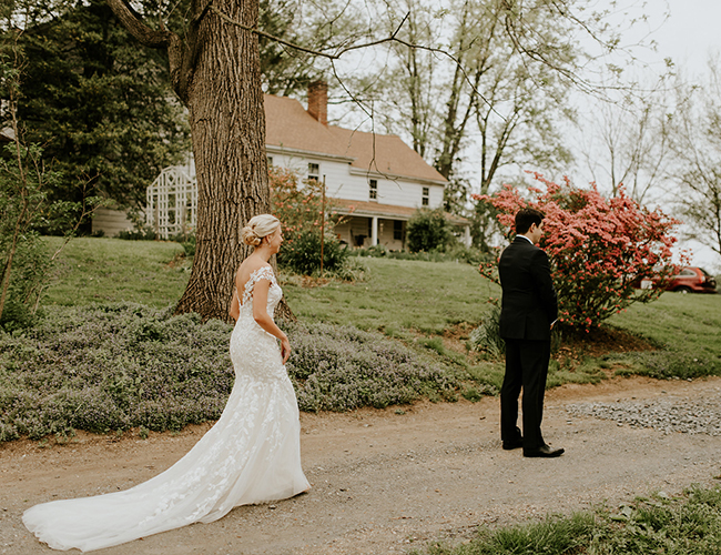 Blush and Burgundy Wedding