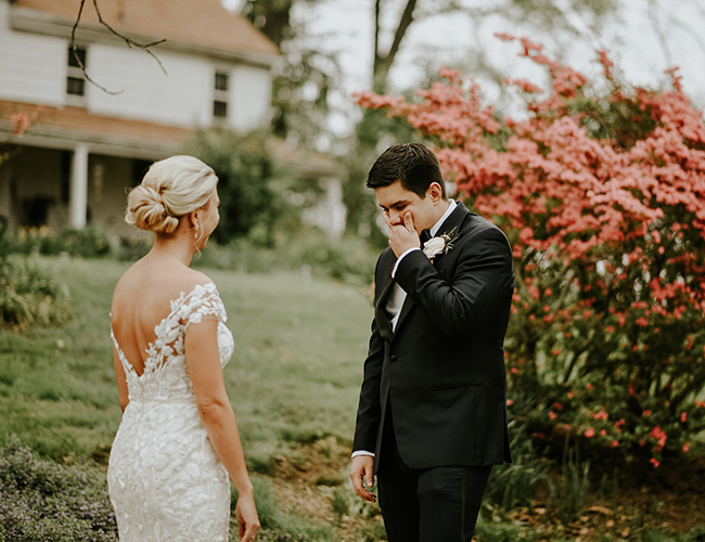 Blush and Burgundy Wedding