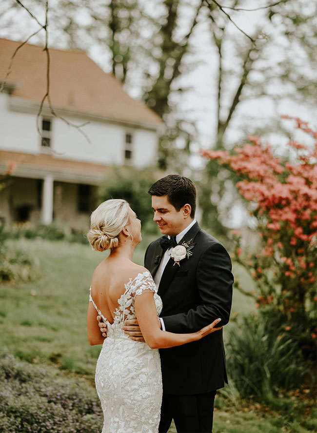 Blush and Burgundy Wedding