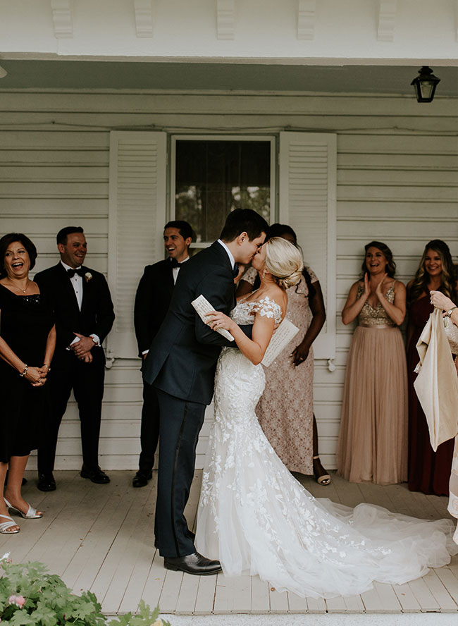 Blush and Burgundy Wedding