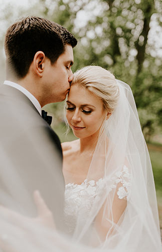 Blush and Burgundy Wedding