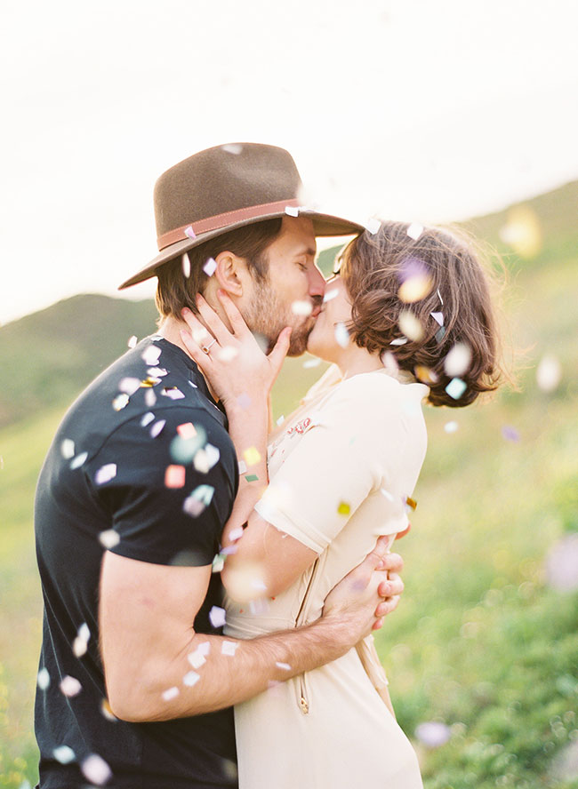 Stylish Spring Engagement Inspiration Shoot