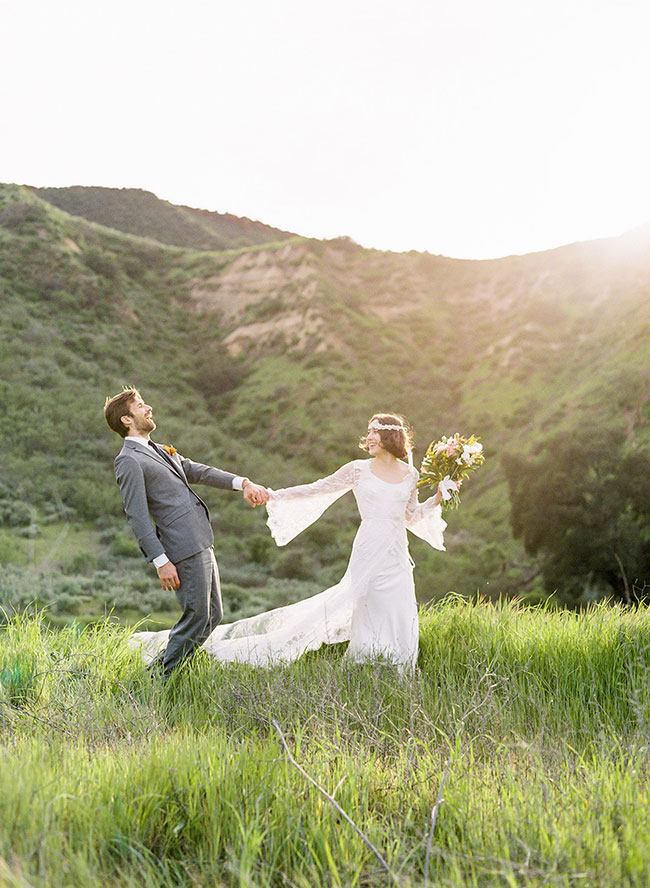 Stylish Spring Engagement Inspiration Shoot