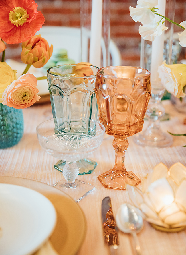 Turquoise and Peach Wedding- Inspired by This