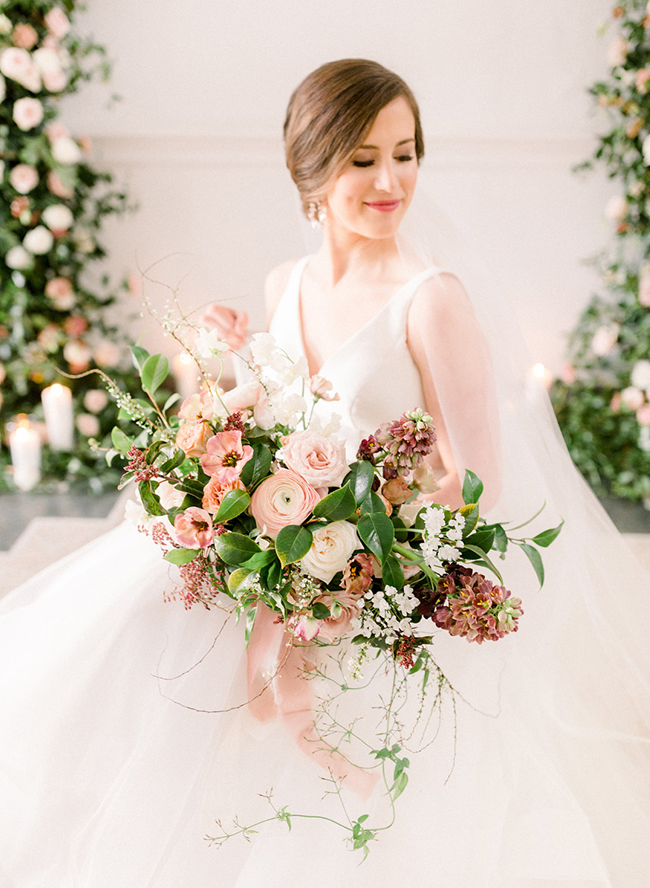 Mauve Wedding, Ballroom Wedding