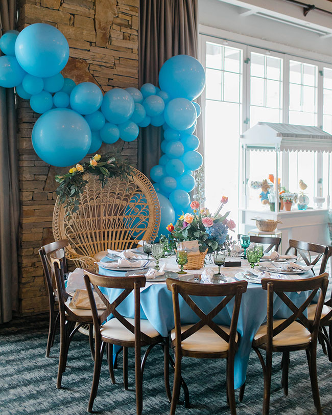 Spring Themed Peter Rabbit Baby Shower - Dazzling Hospitality