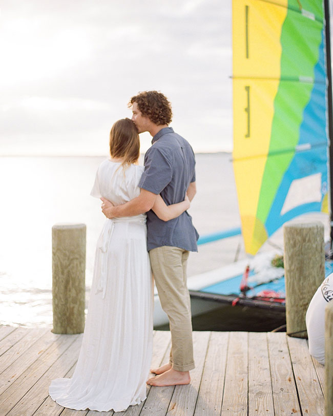 Sailboat Engagement Photos, Sunset Engagement Photos