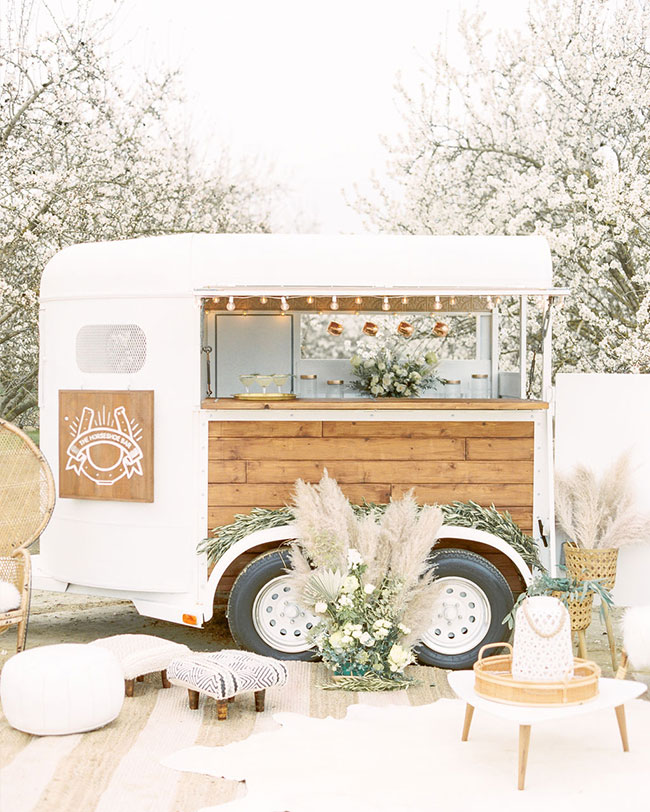 Bridal Inspiration in an Almond Orchard