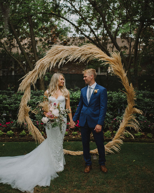 Pampas Grass Wedding, Pampas Grass wedding decor