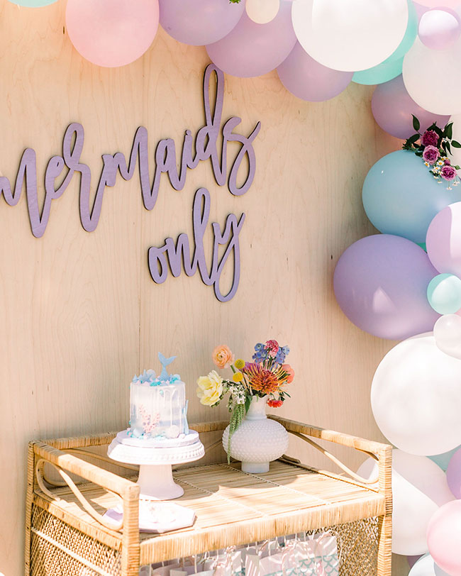 Mermaid Birthday Party - Inspired by This