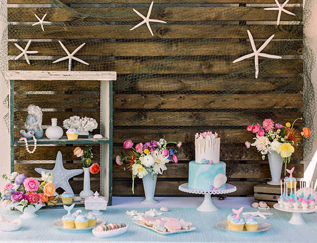 Boho Mermaid Themed Birthday Party!