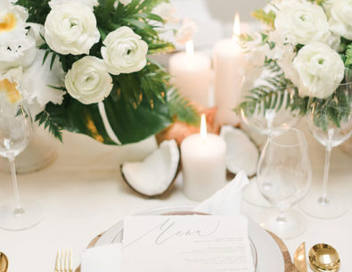 Elegant Tropical Wedding