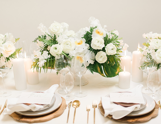 Coconut Inspired Elegant Tropical Wedding Shoot - Inspired By This