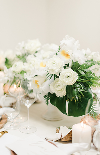 Elegant Tropical Wedding