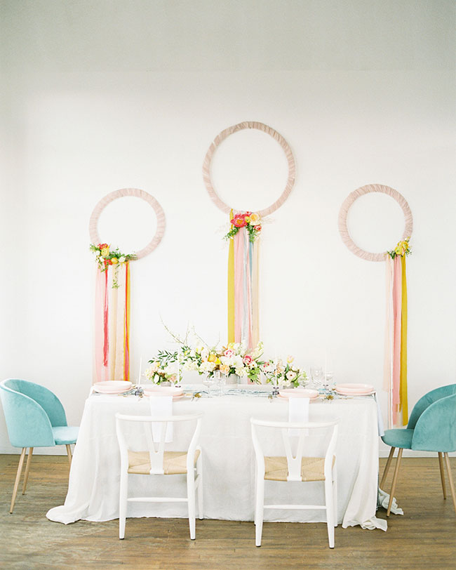 Modern Pastel Wedding Inspiration, Pastel Wedding Colors