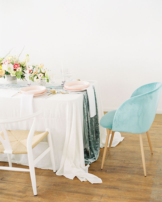 Modern Pastel Wedding Inspiration, Pastel Wedding Colors