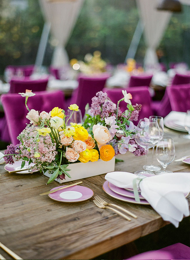 Lavender Dinner Party at San Ysidro Ranch Inspired by