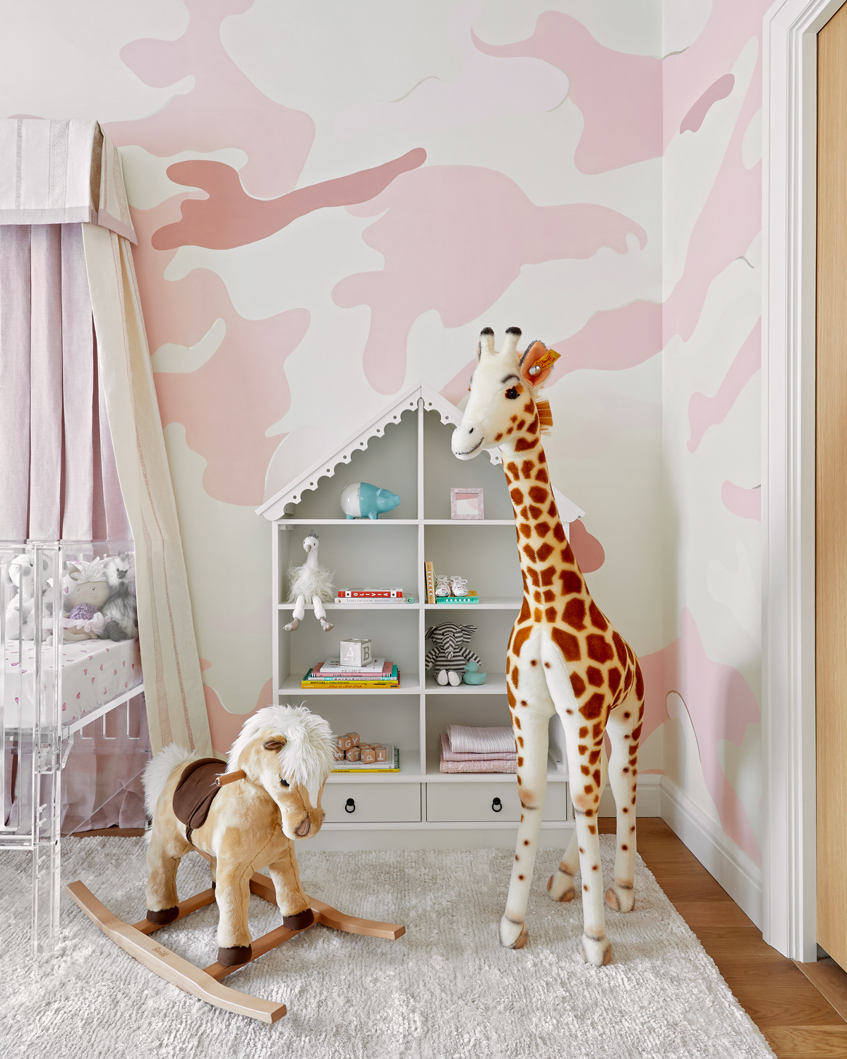 Rose Colored Camouflage Nursery - Inspired by This