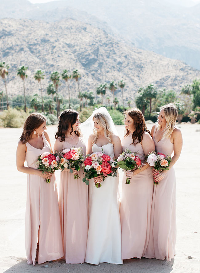 Pink Desert Wedding at Alcazar Palm Springs - Inspired by This