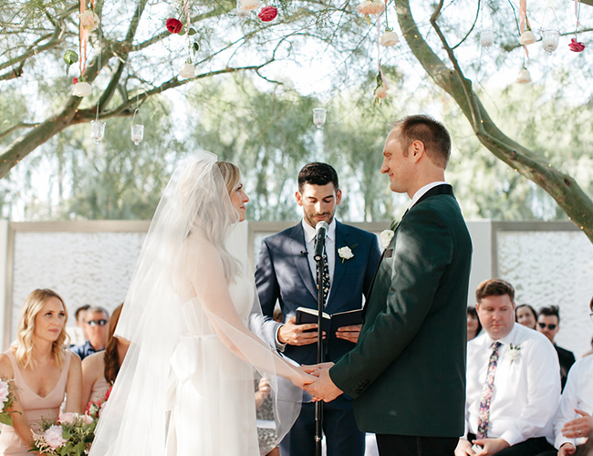 Pink Desert Wedding at Alcazar Palm Springs - Inspired by This