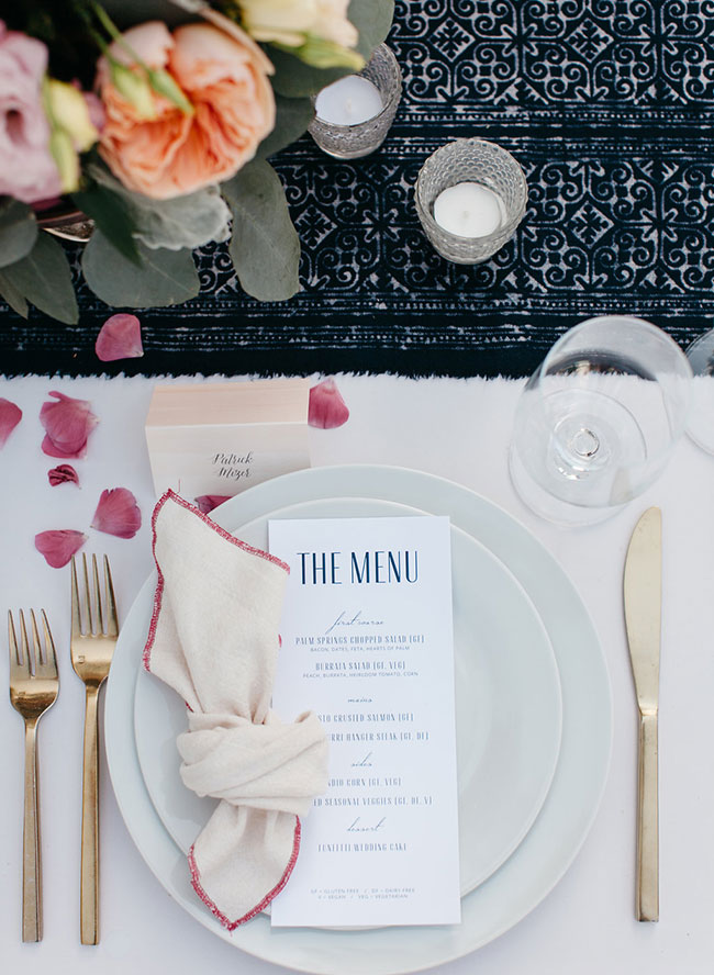 Pink Desert Wedding at Alcazar Palm Springs - Inspired by This