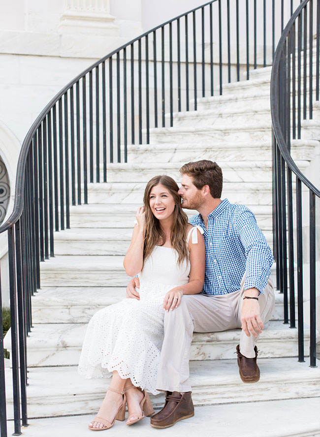 Downtown Charleston Engagement Photos - Inspired by This