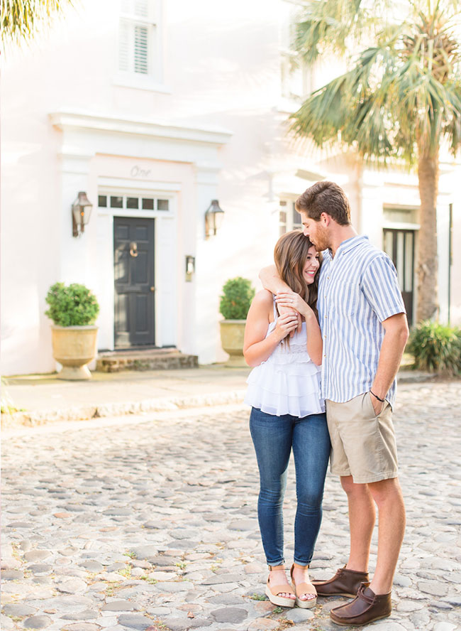 Downtown Charleston Engagement Photos - Inspired by This