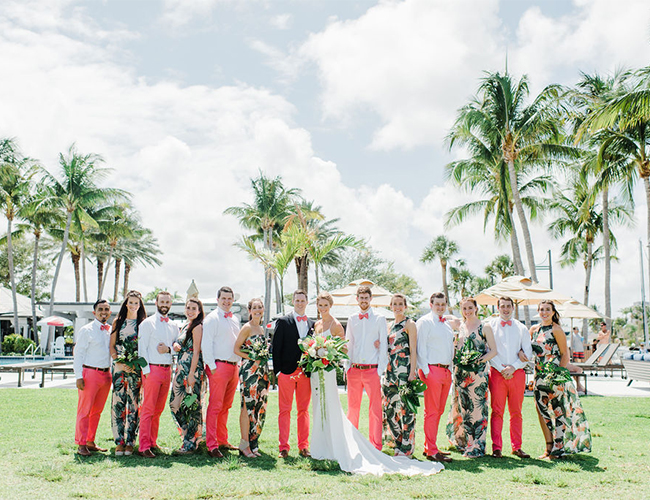 Coral Wedding, Tropical Wedding