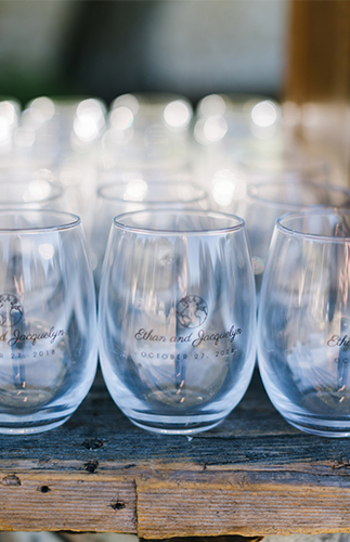 Neutral Book Themed Wedding, Wedding in Carmel