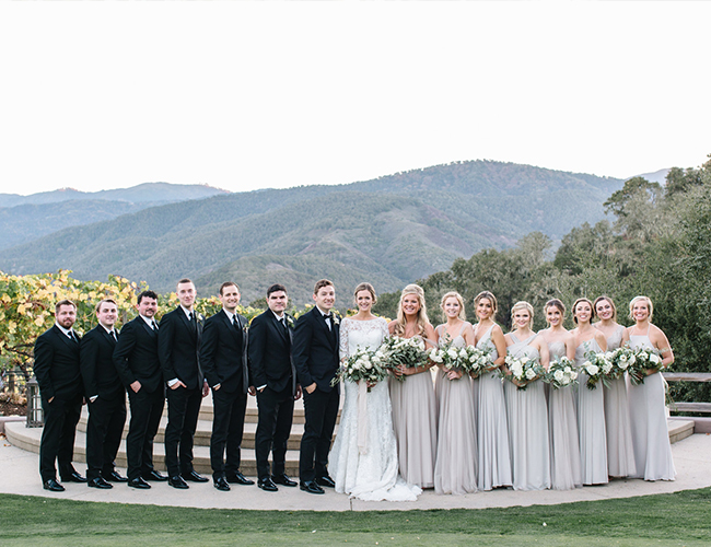 Neutral Book Themed Wedding, Wedding in Carmel