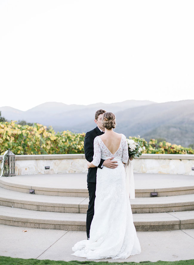 Neutral Book Themed Wedding, Wedding in Carmel