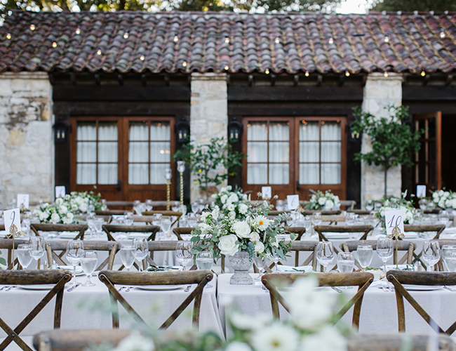 Neutral Book Themed Wedding, Wedding in Carmel