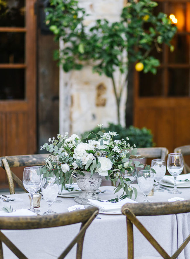 Neutral Book Themed Wedding, Wedding in Carmel