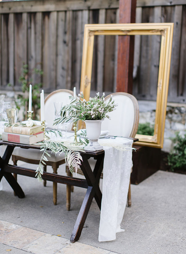 Neutral Book Themed Wedding, Wedding in Carmel