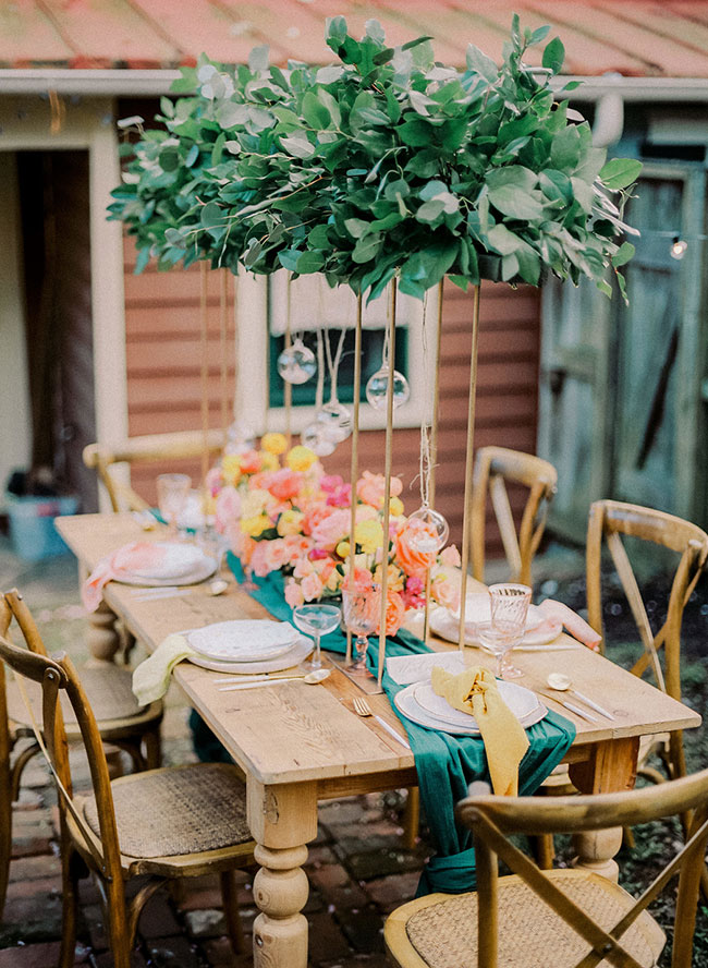 A Casual & Colorful Backyard Gathering - Inspired By This