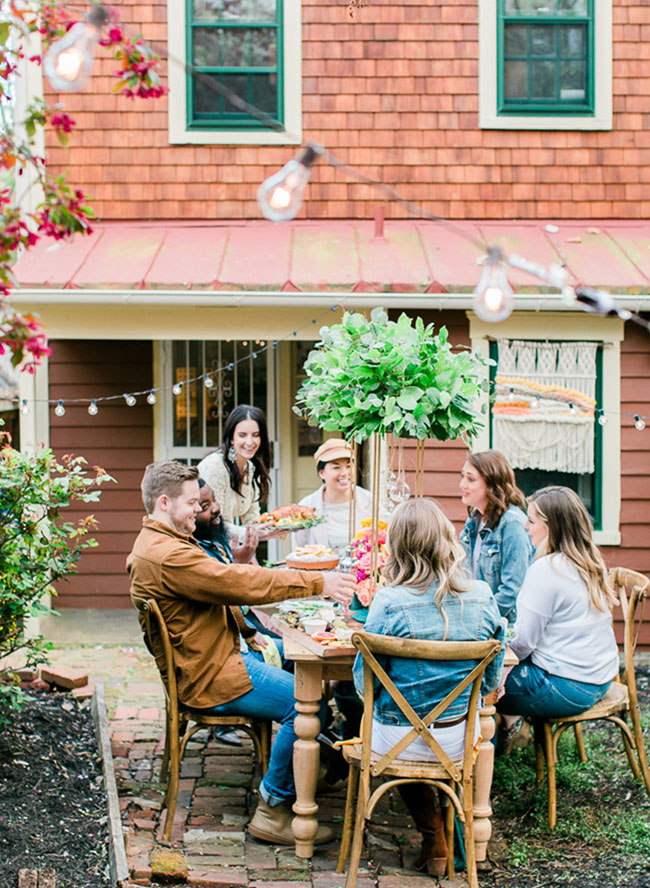 Gather Together, Backyard Dinner Party