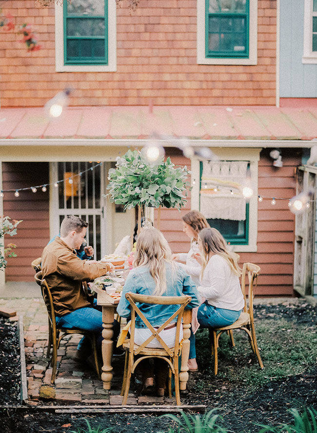 Gather Together, Backyard Dinner Party