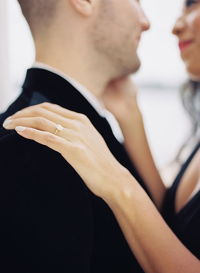 Washington D.C. Engagement Photos at The Jefferson Memorial - Inspired by This