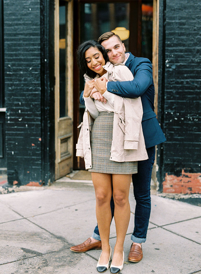 Washington D.C. Engagement Photos at The Jefferson Memorial - Inspired by This