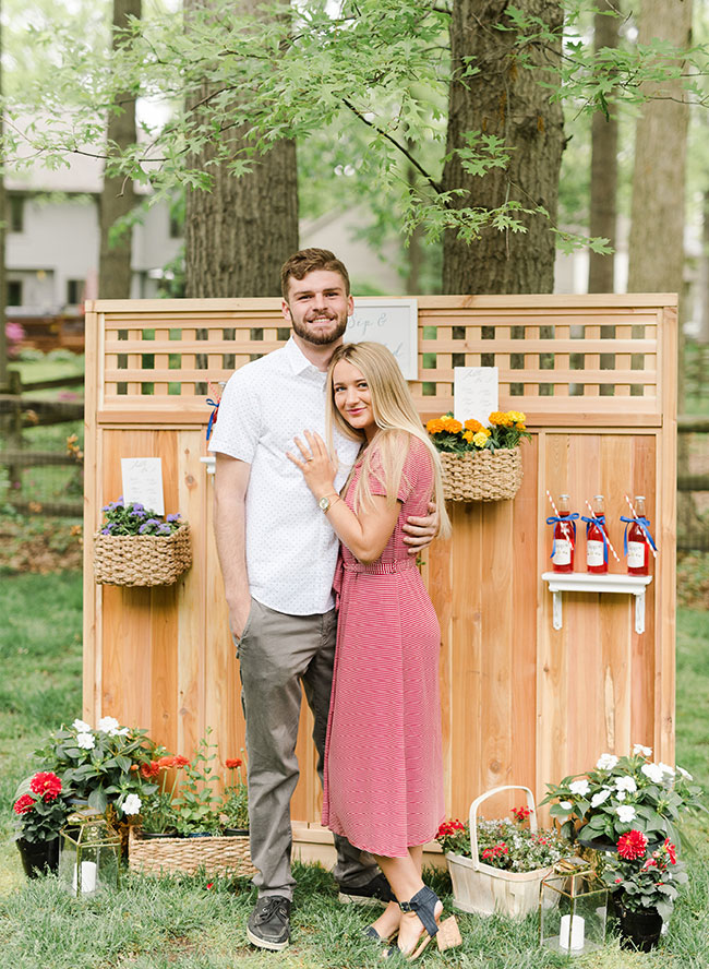 4th Of July Party, Outdoor Engagement Party Inspiration, Engagement Party