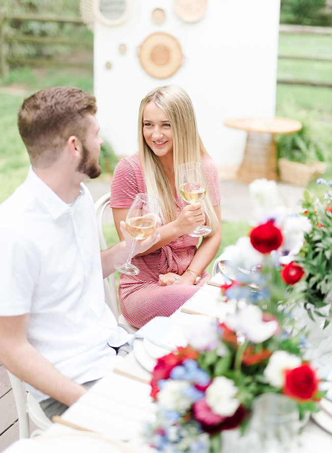 4th Of July Party, Outdoor Engagement Party Inspiration, Engagement Party